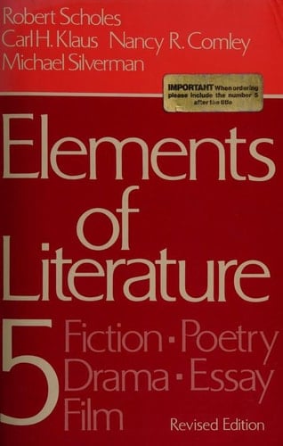 Elements of literature 5: Fiction, poetry, drama, essay, film