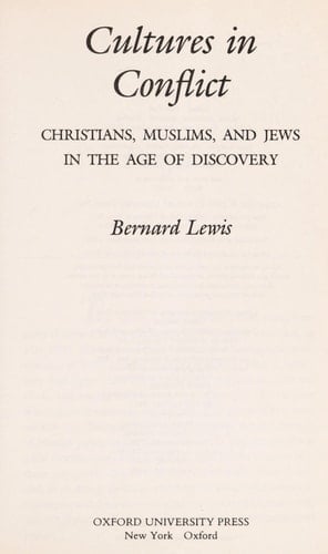 Cultures in Conflict: Christians, Muslims, and Jews in the Age of Discovery