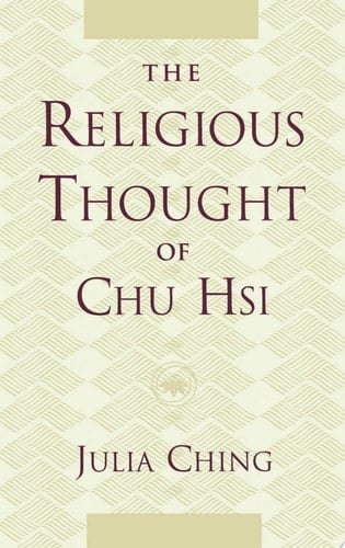 The Religious Thought of Chu Hsi
