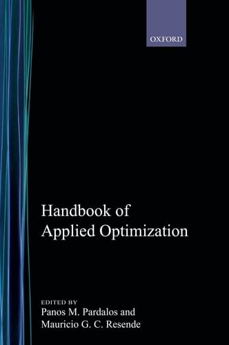 Handbook of Applied Optimization