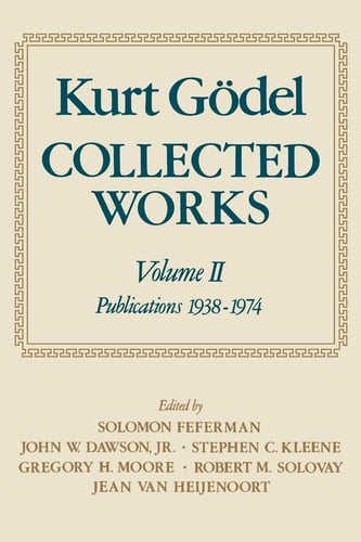 Collected Works: Volume II: Publications 1938-1974 (Collected Works (Oxford))