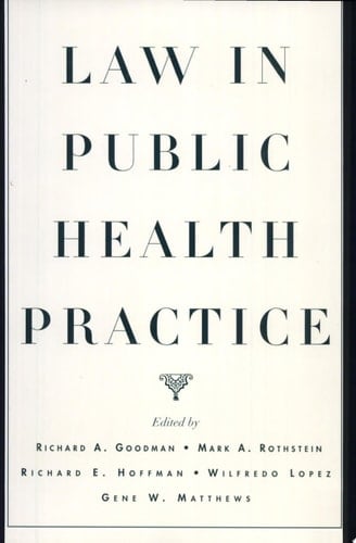 Law in Public Health Practice