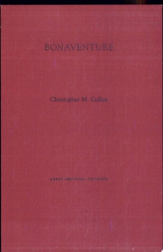 Bonaventure (Great Medieval Thinkers)