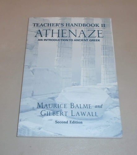 Athenaze Book II, Teacher's Handbook, 2nd Edition