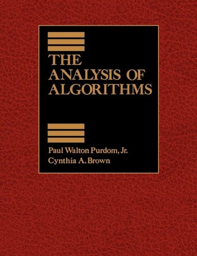 The Analysis of Algorithms