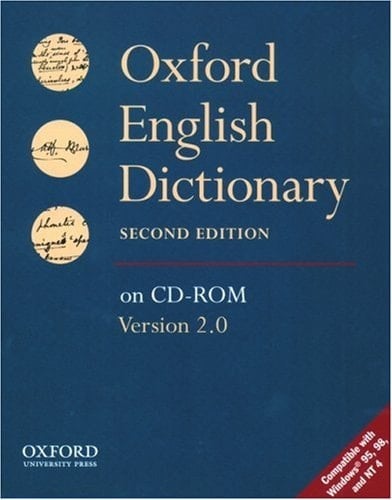 Oxford English Dictionary on CD-ROM (Windows)