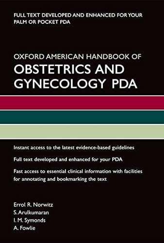 Oxford American Handbook of Obstetrics and Gynecology PDA (Oxford American Handbooks of Medicine)