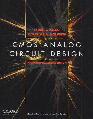 Cmos Analog Circuit Des Internat ed 2nd