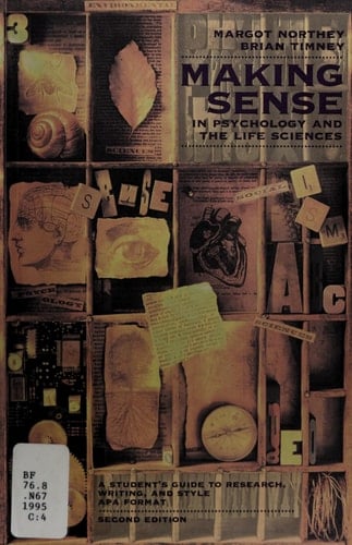 Making Sense Psychology 2ed