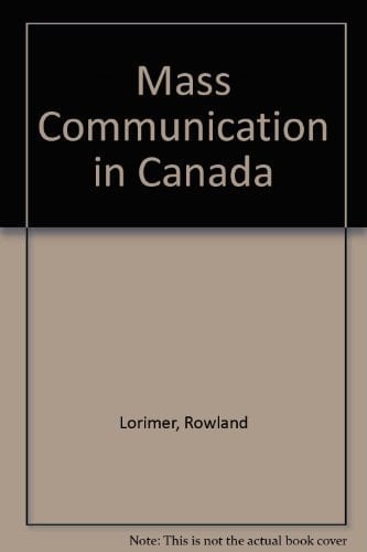 Mass Communication in Canada