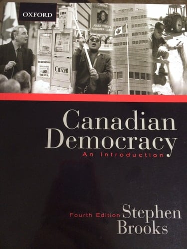 Canadian Democracy: An Introduction