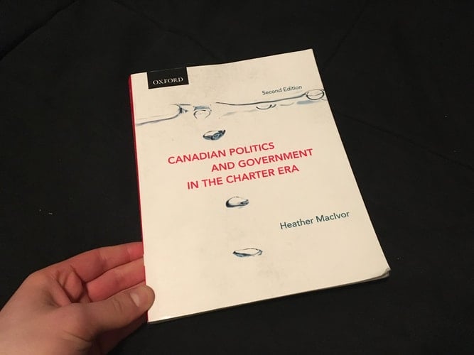 Canadian Politics and Government in the Charter Era