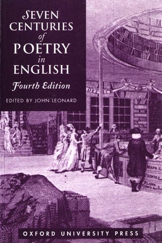 Seven Centuries of Poetry in English