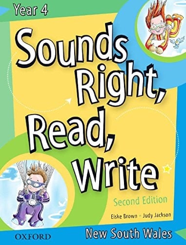 Sounds Right, Read, Write New South Wales Book 4