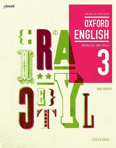 Oxford English 3 Knowledge and Skills Australian Curriculum Student Book + obook