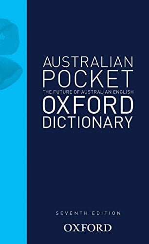 Australian Pocket Oxford Dictionary