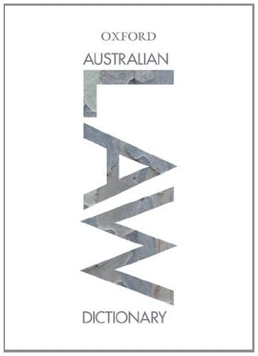Australian Law Dictionary