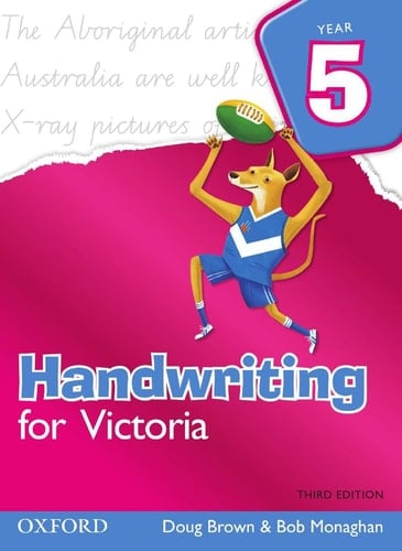 Handwriting for Victoria - Year 5