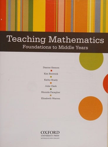 Teaching Mathematics Foundations to Middle Years
