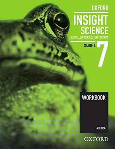Oxford Insight Science 7 Australian Curriculum For Nsw Workbook
