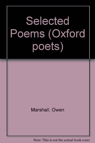 Selected poems (Oxford poets)