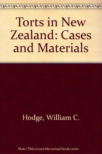 Torts in New Zealand