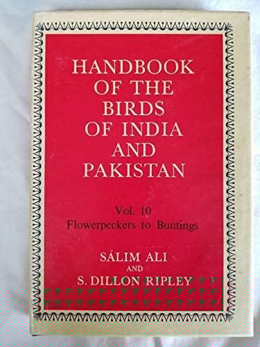 Handbk Birds India Pakistan V10 Flowerpeck-Bunt