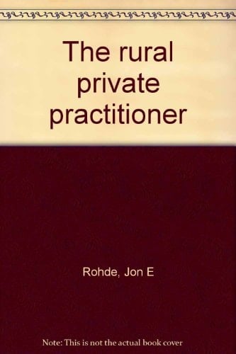 The rural private practitioner