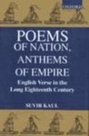 Poems of Nation, Anthems of Empire: English Verse in the Long Eighteenth Century