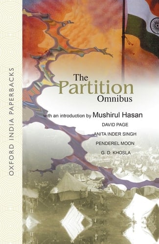 The Partition Omnibus: The Indian Muslims and the Imperial System of Control 1920 - 1932