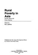 Rural Poverty in Asia: Priority Issues and Policy Options