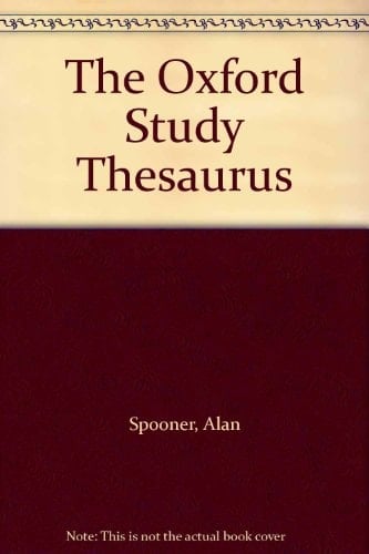 The Oxford Study Thesaurus