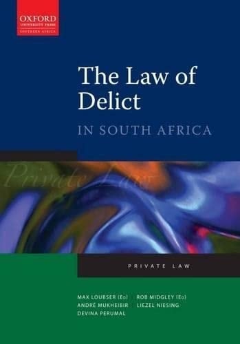 Law of Delict in South Africa