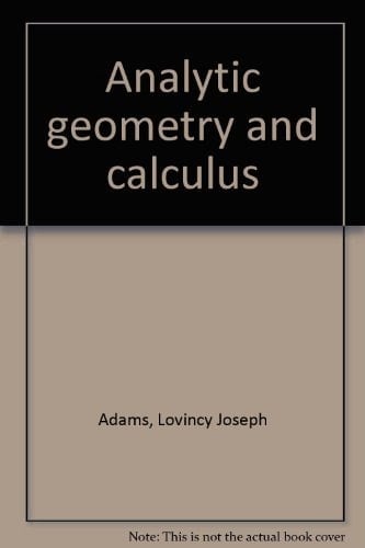 Analytic geometry and calculus