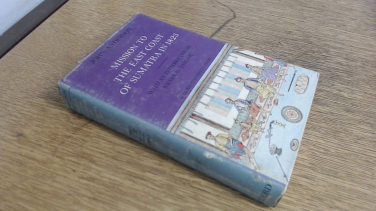 Mission to the east coast of Sumatra in 1823.