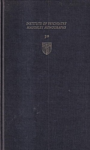 Patterns of Improvement in Depressed In-Patients (Maudsley Monographs, 30)