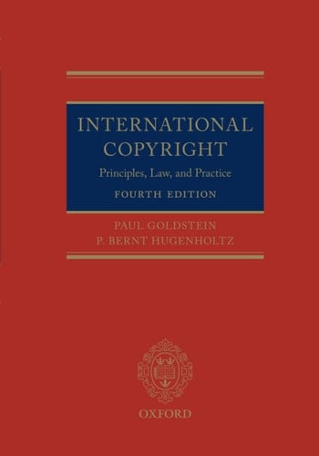 International Copyright: Principles, Law, and Practice