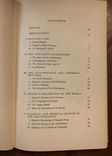 The Universal Chronicle of Ranulf Higden