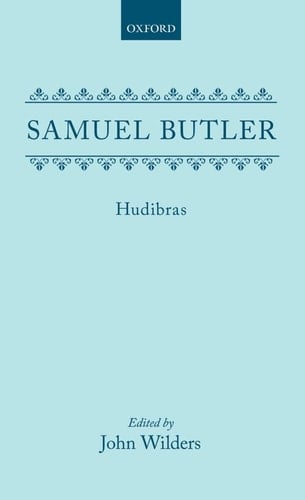 Hudibras (Oxford English Texts)