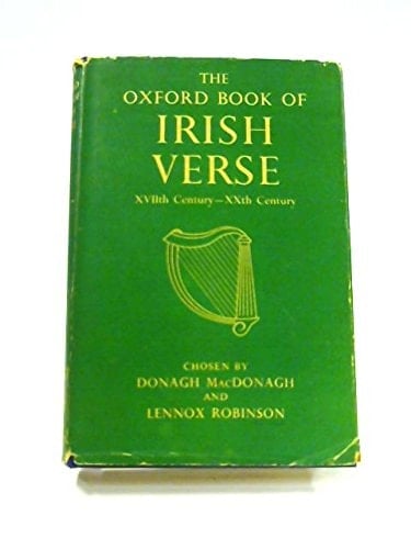 The New Oxford Book of Irish Verse