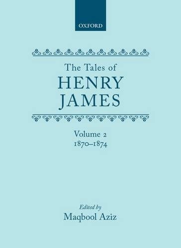 Tales of Henry James Vol 2 Thj C