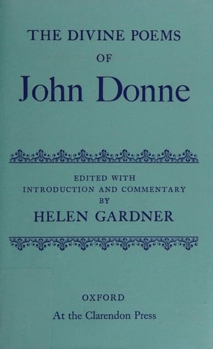 The Divine Poems of John Donne
