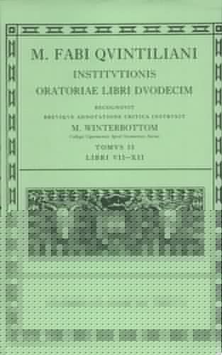 Quintilian - Institutionis Oratoriae: v.2: Bks.7-8 (Oxford Classical Texts)