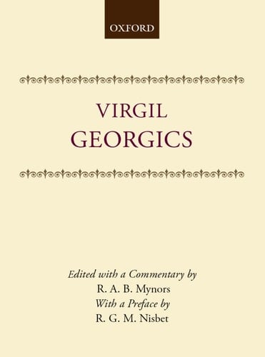 Georgics (Clarendon Paperbacks)
