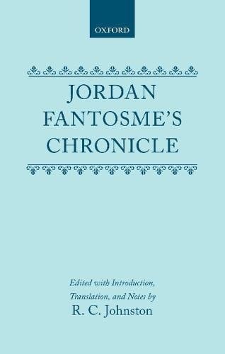 Jordan Fantosme's Chronicle C (English and Old French Edition)