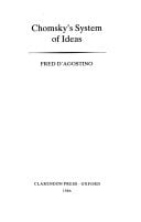 Chomsky's System of Ideas