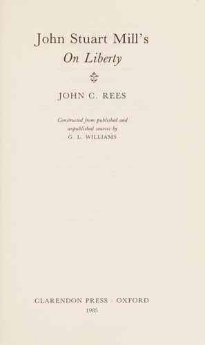 John Stuart Mill's On Liberty