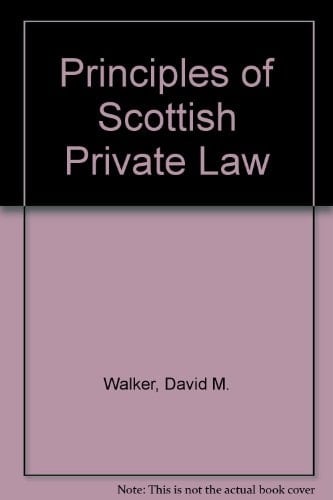 Principles of Scottish private law,