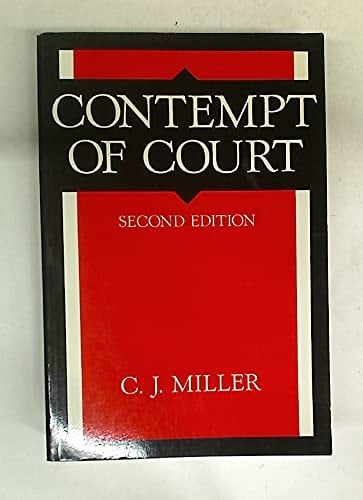 Contempt of Court