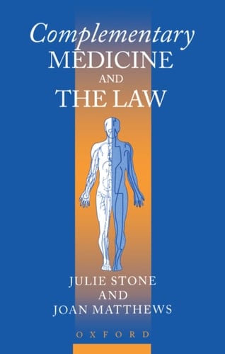 Complementary Medicine and the Law